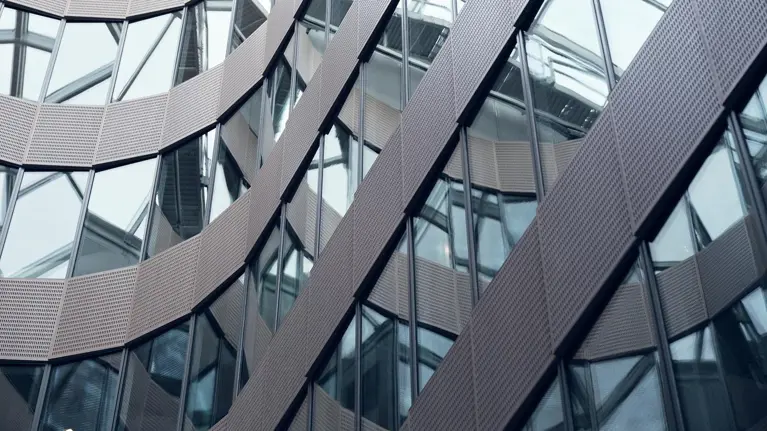 Architectural fragment Tietoevry office